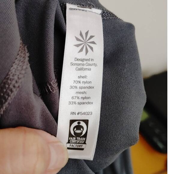 Athleta Leggings Gray Small - Picture 4 of 4